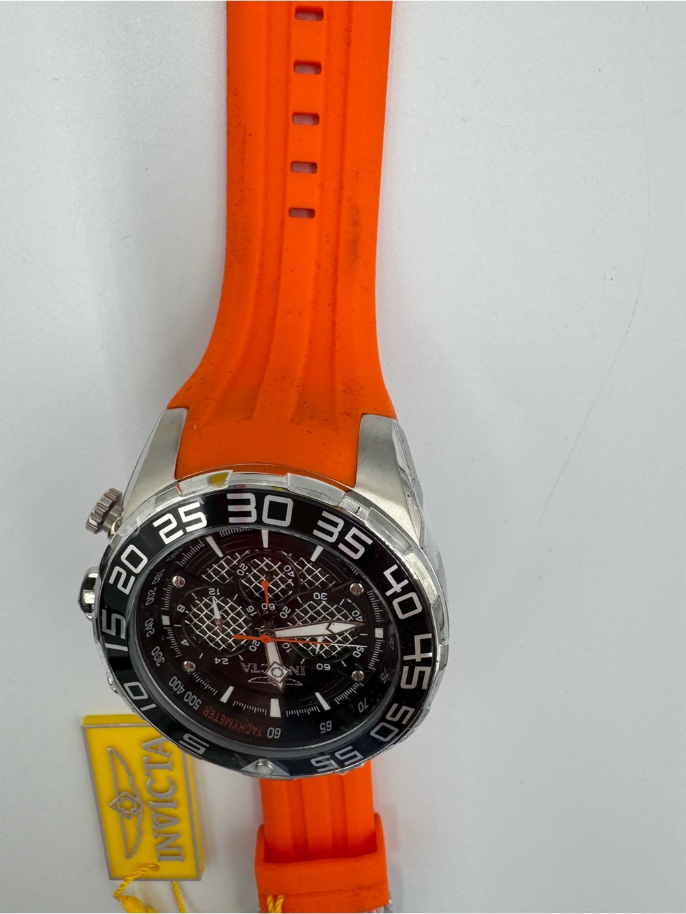 Invicta Speedway SCUBA Typhoon Men's Watch - 50mm. Orange - Picture 12 of 17